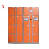 High quality 8 compartment smart metal gym locker/electronic lockers