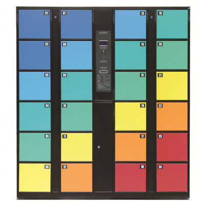 smart intelligent electronic Supermarket storage code steel lockers