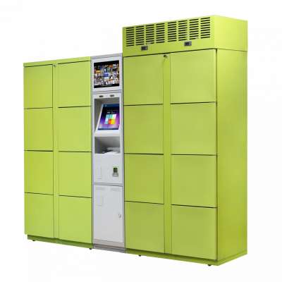 Smart Fresh Locker, Refrigerated Locker, Chilled Parcel/Frozen locker for School/Apartment/Supermarket/University/Hospital